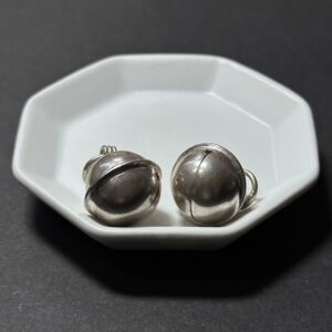 泰國清邁手工銀配件｜鈴鐺吊飾 1入｜串珠材料