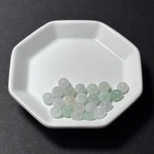 天然翡翠配件｜翡翠車輪珠 3x5x5mm 1粒｜串珠材料