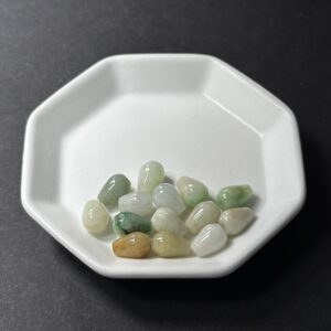 天然翡翠配件｜翡翠水滴珠 5x5x7.5mm 1粒｜串珠材料