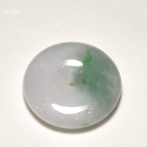 冰糯種飄綠平安扣