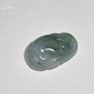 冰糯種飄花如意靈芝