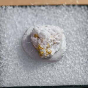 自然金 B07 native gold 中國甘肅康縣三河壩