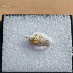 自然金 B08 native gold 中國甘肅康縣三河壩