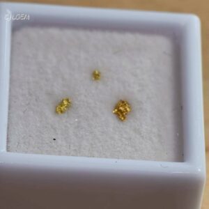 自然金 3入 B15 native gold 中國甘肅康縣三河壩