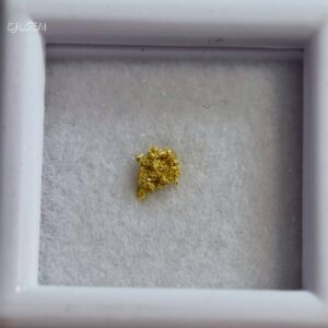 自然金 B21 native gold 中國甘肅康縣三河壩