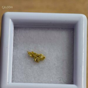 自然金 B25 native gold 中國甘肅康縣三河壩