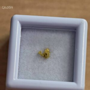 自然金 B28 native gold 中國甘肅康縣三河壩