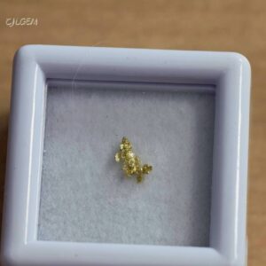 自然金 B30 native gold 中國甘肅康縣三河壩
