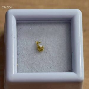 自然金 B35 native gold 中國甘肅康縣三河壩