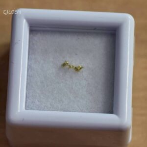 自然金 B37 native gold 中國甘肅康縣三河壩
