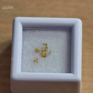自然金 3入 B39 native gold 中國甘肅康縣三河壩