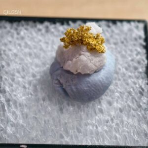 自然金 C02 native gold 中國陝西漢中郭鎮