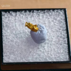 自然金 C05 native gold 中國陝西漢中郭鎮