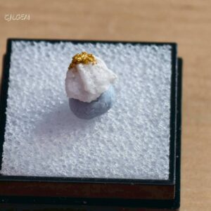 自然金 C15 native gold 中國陝西漢中郭鎮
