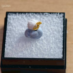 自然金 C16 native gold 中國陝西漢中郭鎮