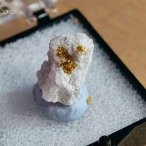 自然金 C19 native gold 中國陝西漢中郭鎮