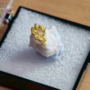 自然金 C21 native gold 中國陝西漢中郭鎮
