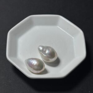 天然淡水珍珠配件｜無孔 極光巨型大水滴珠 14mm 1粒｜串珠材料